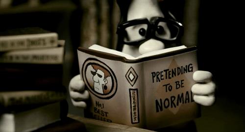Pretending to be normal